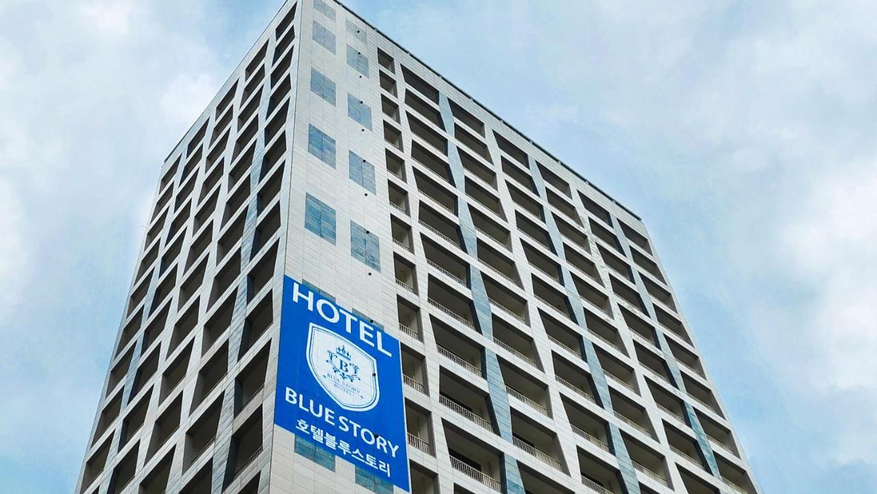 Haeundae Blue Story Hotel Busan Exteriör bild